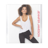 Talent Autograph Pad Notepad | Modelle der Akteure Notizblock (Vorderseite)