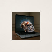 Talent bricht durch. (Vorderseite)