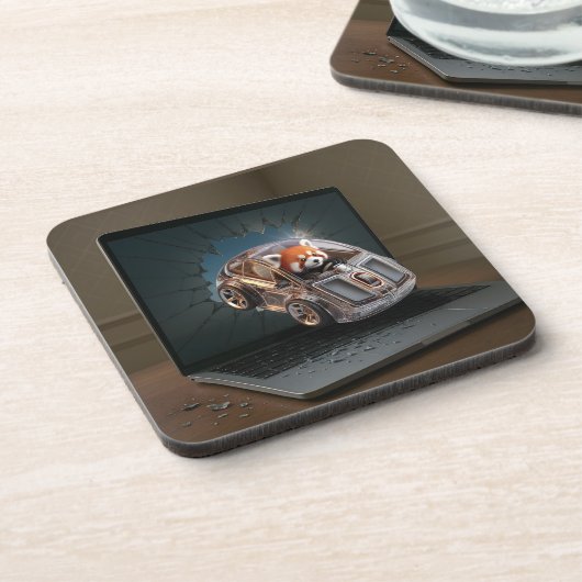 Talent bricht durch. getränkeuntersetzer (Linke Seite)