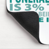 Talent des Bestattungsunternehmer-3% Mousepad (Ecke)