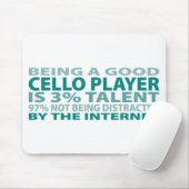 Talent des Cello-Spieler-3% Mousepad (Mit Mouse)