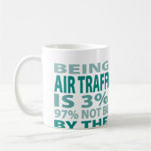 Talent des Fluglotse-3% Kaffeetasse (Links)