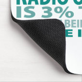 Talent des Funker-3% Mousepad (Ecke)