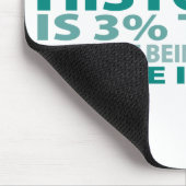 Talent des Historiker-3% Mousepad (Ecke)