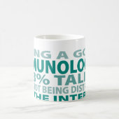 Talent des Immunitätsforscher-3% Kaffeetasse (Mittel)