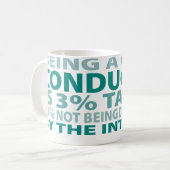 Talent des Leiter-3% Kaffeetasse (Vorderseite Links)