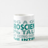 Talent des Neurologe-3% Kaffeetasse (Mittel)