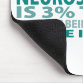 Talent des Neurologe-3% Mousepad (Ecke)