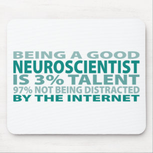 Talent des Neurologe-3% Mousepad