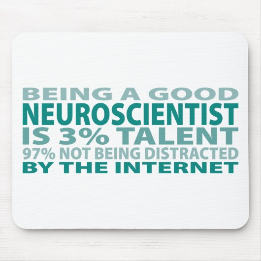 Talent des Neurologe-3% Mousepad (Vorne)