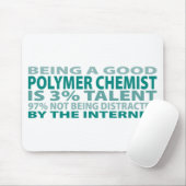 Talent des Polymer-Chemiker-3% Mousepad (Mit Mouse)