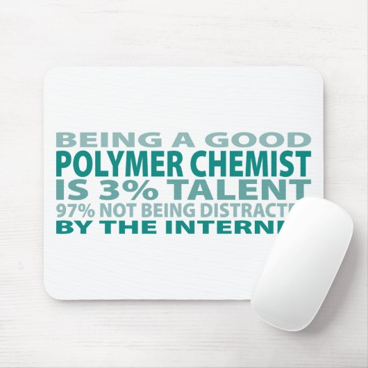 Talent des Polymer-Chemiker-3% Mousepad (Mit Mouse)