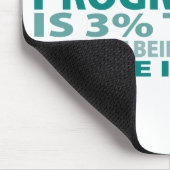 Talent des Programmierer-3% Mousepad (Ecke)