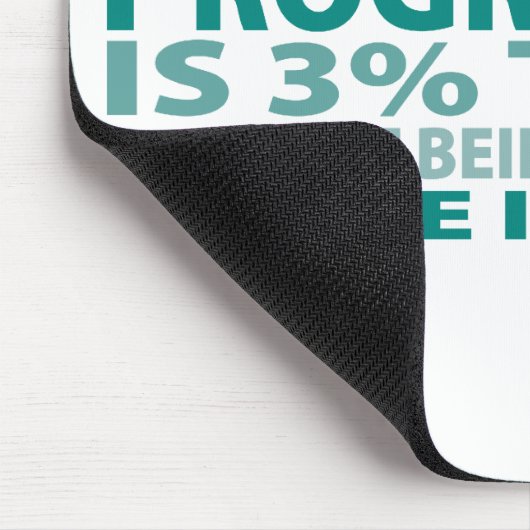 Talent des Programmierer-3% Mousepad (Ecke)