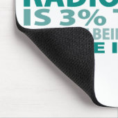 Talent des Radiologe-3% Mousepad (Ecke)