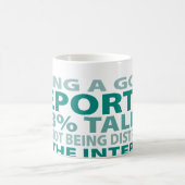 Talent des Reporter-3% Kaffeetasse (Mittel)