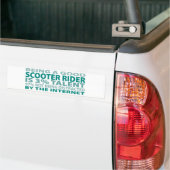 Talent des Roller-Reiter-3% Autoaufkleber (Auf Lkw)