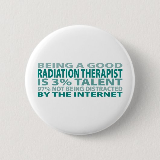 Talent des Strahlungs-Therapeut-3% Button (Vorderseite)