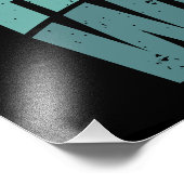 Talent Means Nothing Without Hard Work Fotodruck (Ecke)