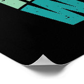 Talent Means Nothing Without Hard Work Poster (Ecke)