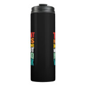 Talent Means Nothing Without Hard Work Thermosbecher (Vorderseite)