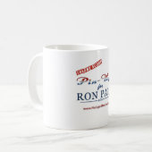Talent-Pfadfinder für Button-UPS für Ron Paul Kaffeetasse (Vorderseite Links)