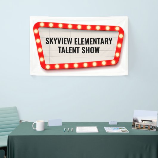 Talent Show Banner (Messeveranstaltung)
