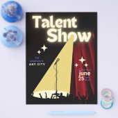 Talent Show Flyer, Flyer anzeigen, Talentwettbewer (Einzeln)