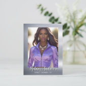 Talent-Showcase Postcard Einladung zu Shining Star Postkarte (Stehend Vorderseite)