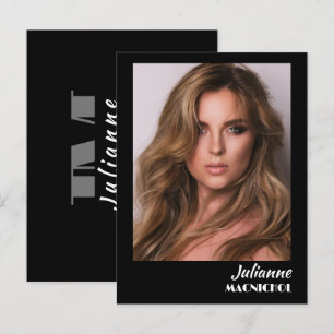 Talent-Werbe-Postkarte   Benutzerdefiniertes Foto  Postkarte