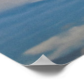 Talented Egret | Fort Myers Beach, Florida Poster (Ecke)