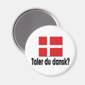 Taler du dansk? magnet (Vorderseite/Rückseite)