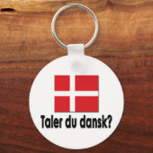 Taler du dansk? schlüsselanhänger (Vorderseite)