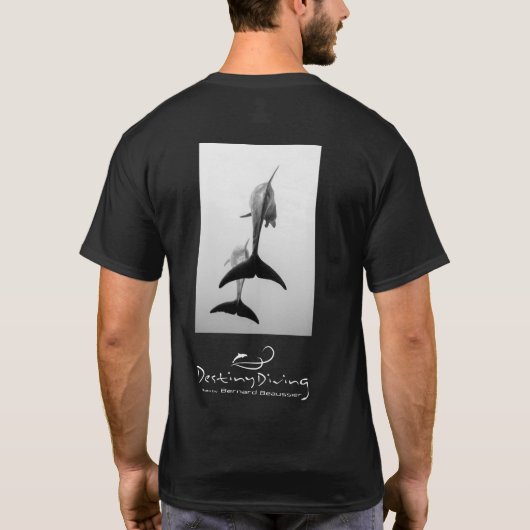 Tales of dolphin black T-shirt ドルフィンテイルT 黒 (Rückseite)