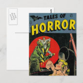Tales of Horror Comic Postkarte (Vorne/Hinten)