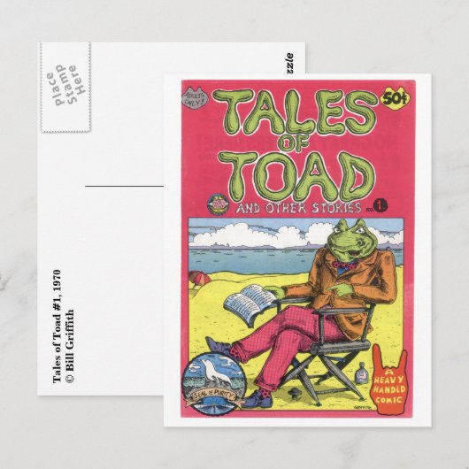 Tales of Toad #1, 1970 Postkarte (Vorne/Hinten)