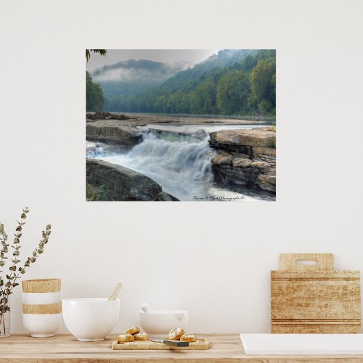 Talfälle (Oberer) Poster (Küche)