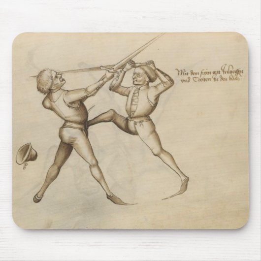 Talhoffer Tritt Mousepad (Vorne)