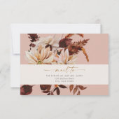 TALIA Bohemisch Terracotta Rodelbahn UAWG Einladung (Rückseite)