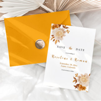 TALIA Boho Save the Date Template Einladung