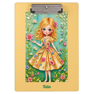 TALIA ~ Niedlich Girl ~ Klemmbrett