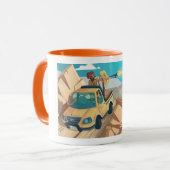 Taliban-Angriff Tasse (Vorderseite Links)