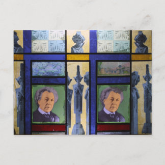 Taliesin West Drawer #2 Collage Postkarte