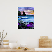 Talisker Bay Skye Poster (Küche)