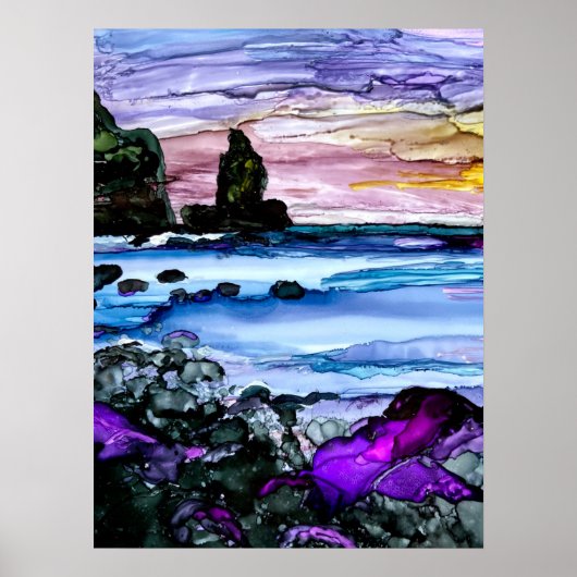 Talisker Bay Skye Poster (Vorne)