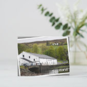 Talisker Whisky Brennerei auf Skye, Schottland Postkarte (Stehend Vorderseite)