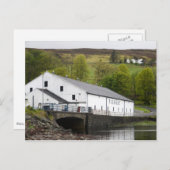 Talisker Whisky Brennerei auf Skye, Schottland Postkarte (Vorne/Hinten)