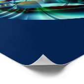 Talisman 2 Abstrakt Art Poster (Ecke)