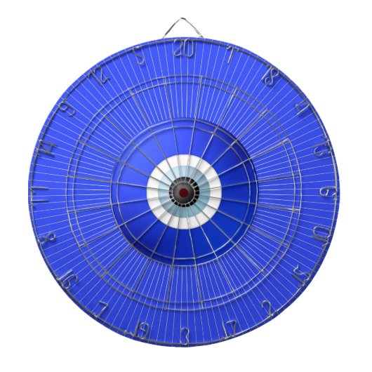 Talisman schützt vor dem bösen Auge Dartscheibe (vorne)