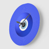 Talisman schützt vor dem bösen Auge Große Wanduhr (Winkel)